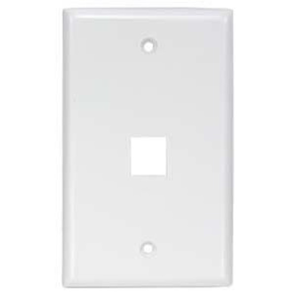 Bestlink Netware Keystone Wallplates - Smooth Face 101831WT